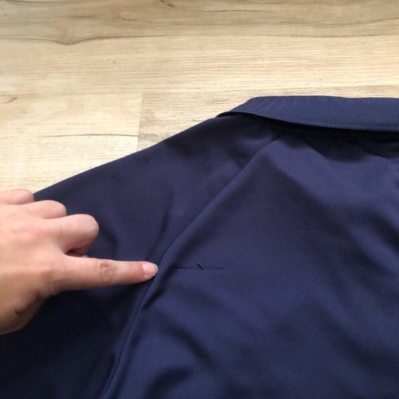 New York Yankees Majestic Dark Blue Men's Polo Shirt - Picture 9 of 10